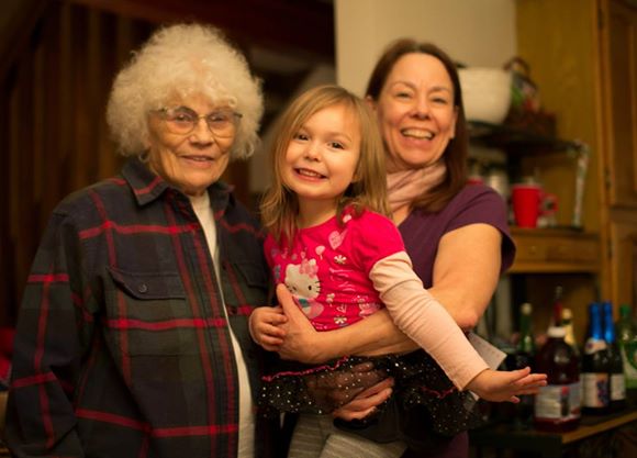 Mom, Emma Betty Jane Christmas