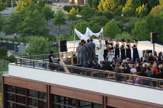 Rooftop Wedding